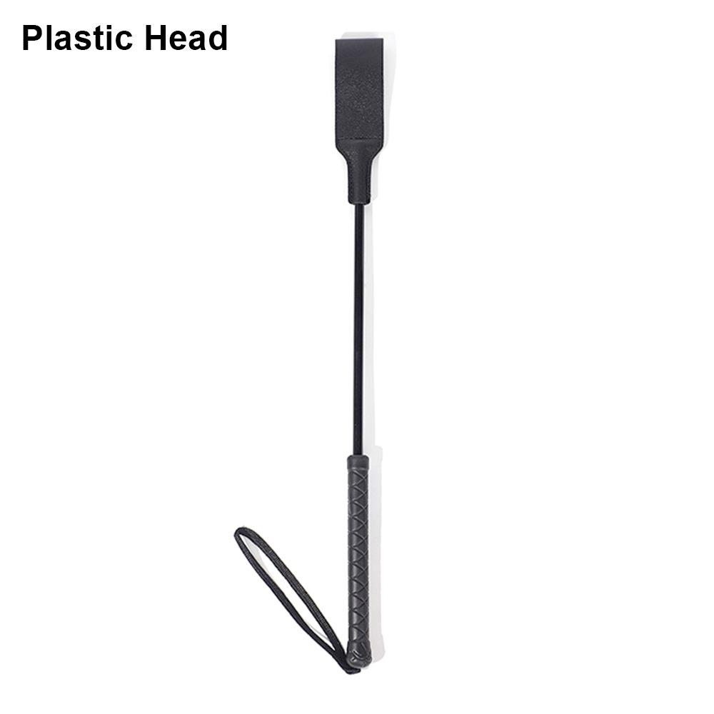 1Pcs New Portable Horse Whip With Handle PU Leather Equestrian Training Pointer Racing Riding Crop Lash Supplies