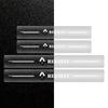 4Pcs Car Threshold Protector Transparent Decorative Badge 3D Sticker For Renault Dacia Koleos 1 Clio Laguna 2 Megane 2 3 Duster Logan Captur