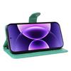 For Xiaomi 17 Pro PU Leather Cases Flower Pattern Wallet Stand Phone Cover with Strap