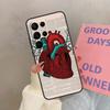 Human Anatomy Heart Art For Samsung Galaxy S22 S23 Ultra S21 FE Note 10 20 Ultra S8 S9 S10 Plus S20 FE Phone Case