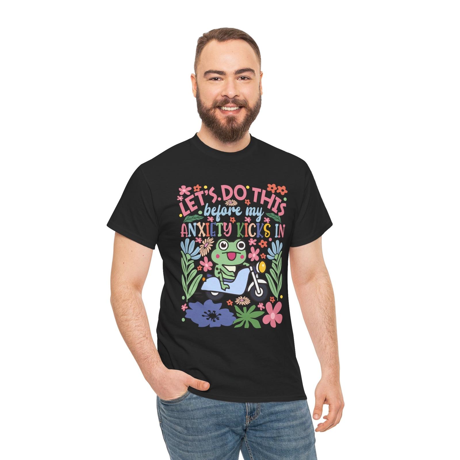 

The Ultimate LOL T-Shirt - Hysterical Tee for Non-Stop Laughs Anxiety Frog S