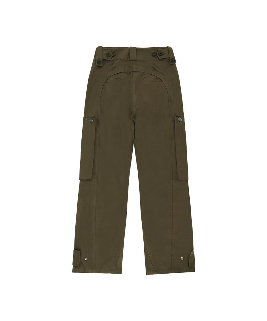 ADSB ANDERSSON BELL Utility Cargo Pants Apa895W(Khaki)