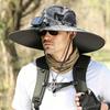 Solar Fan Hat Cooling with WideBrimmed FanBrim for Anglers, Gardeners, Hiking, Gardening,