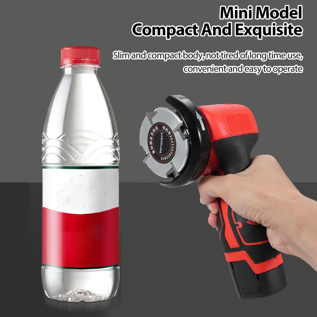 16.8V Lithium Hand Grinder Cordless Tree Bark Remover Fruit Tree Bark Remover, Rechargeable Orchard   Bark Scraper with Large Capacity Lithi