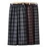 Women's Plaid High-Waist Straight Leg Casual Pants