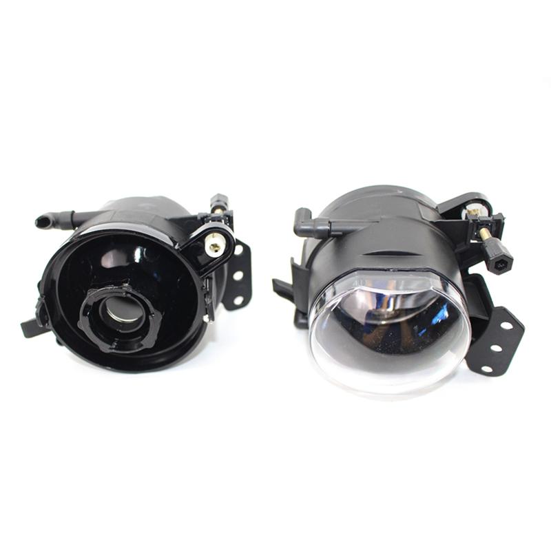 Fog Lamp Assembly With Bulbs For BMW 3 5 6 Series E60 E61 E90 E91 323i 325i 525i Front Bumper Anti Fog Light 63176910791