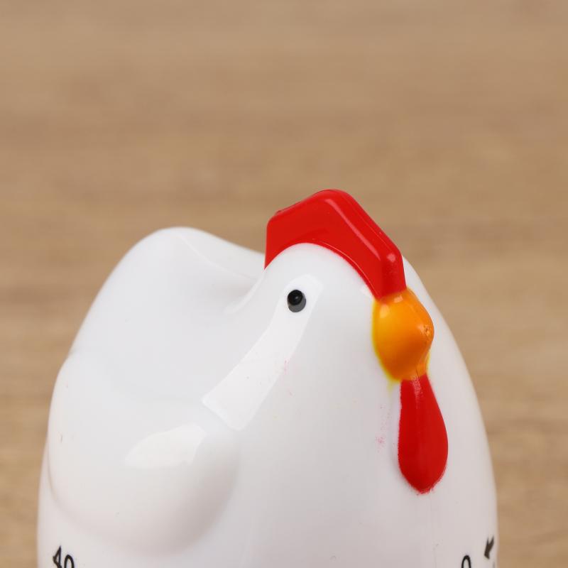 Cute Chicken Rooster Kitchen Timer Mechanical Countdown Alarm Clock Kid Friendly for Study Cooking Baking Reminder