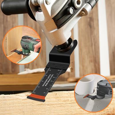 12/21 Stück Oszillierende Sägeblätter Hochkohlenstoffstahl Multitool-Klingen Scharf Verschleißfest Oszillierwerkzeug Schnellschneidende Sägeblätter