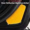 Door Reflective Warning Sticker for Tesla Model 3 Y Accessories Reflectiver Safety Warning Sticker Bright Car Decoration Sticker