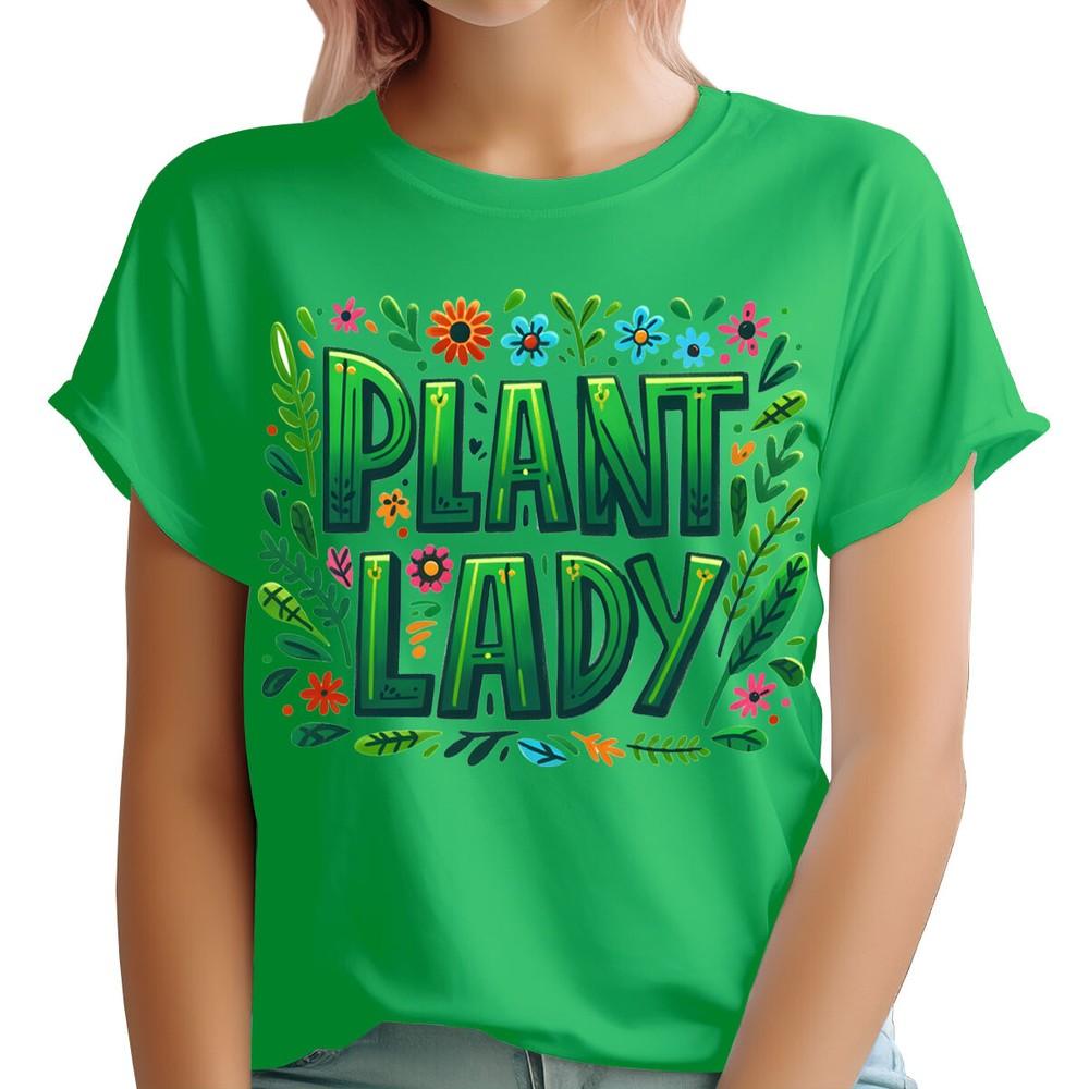 Plant Lady Garden Gardening Gift Plant Lover Funny Unisex TShirts Tee Top Ta91