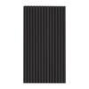 Wood Slat Acoustic Panels 23.6 X 47.2 Inch for Modern Wall Decor Black Oak
