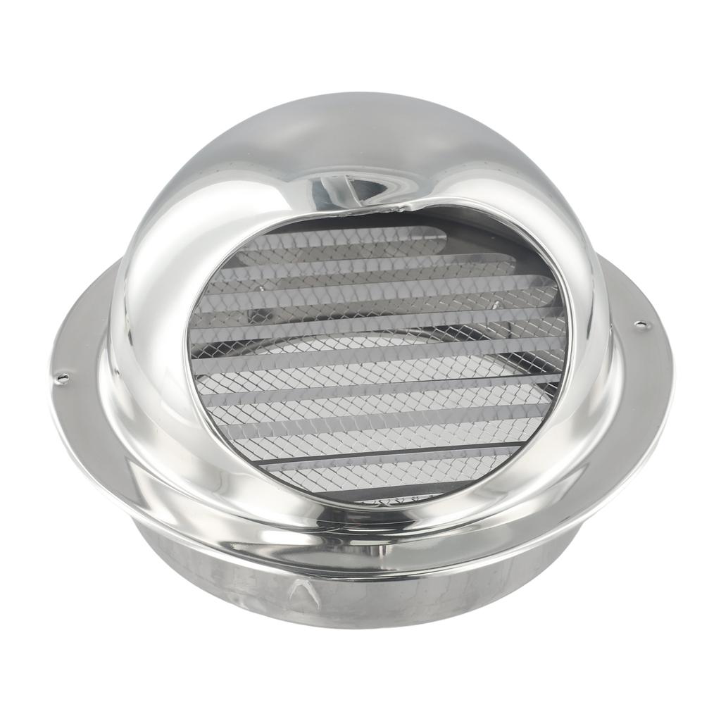 Stainless Steel Exterior Wall Air Outlet Grille Round Heating Cooling Vent Cover Compatible With All Tumble Dryer Vents/hose