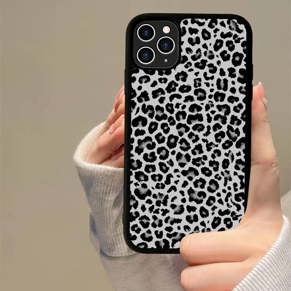 

Leopard Cheetah Print Phone Case For IPhone 17 Pro 16 Plus 16 Pro Max 15 14 13 12 11 PC+TPU Back Cover iPhone 11