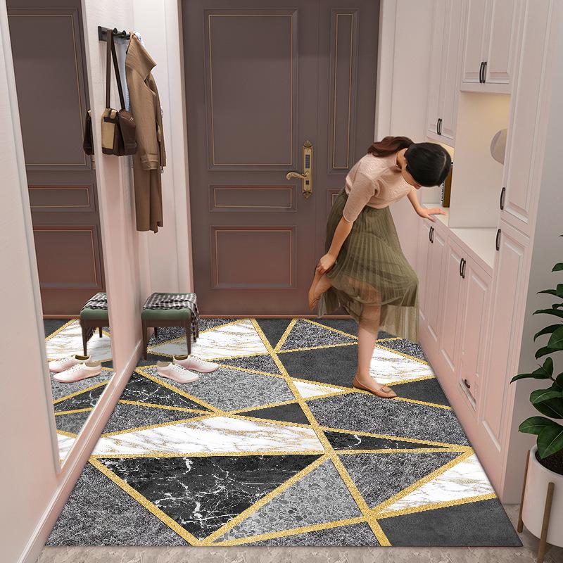Heim Fußmatte Tür Schmutzabweisender Teppich Schlafzimmer Bettseite Pflegeleicht Wohnzimmer Badezimmer Fußmatte