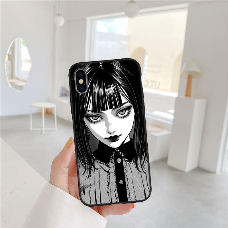 MY18 Junji Ito Tomie Soft Shell Phone Case for Xiaomi Xiaomi Poco M4 M5 M6 M7 X3 X6 X7 F8 Ultra Pro GT NFC