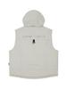 Jamie West Primaloft Hidden Hood Heavy Vest (Grey)