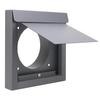 4 Inch (about 10.2 Cm) Dryer Ventilation Cover External Dryer Wall Ventilation Cover for Room Duct Fan