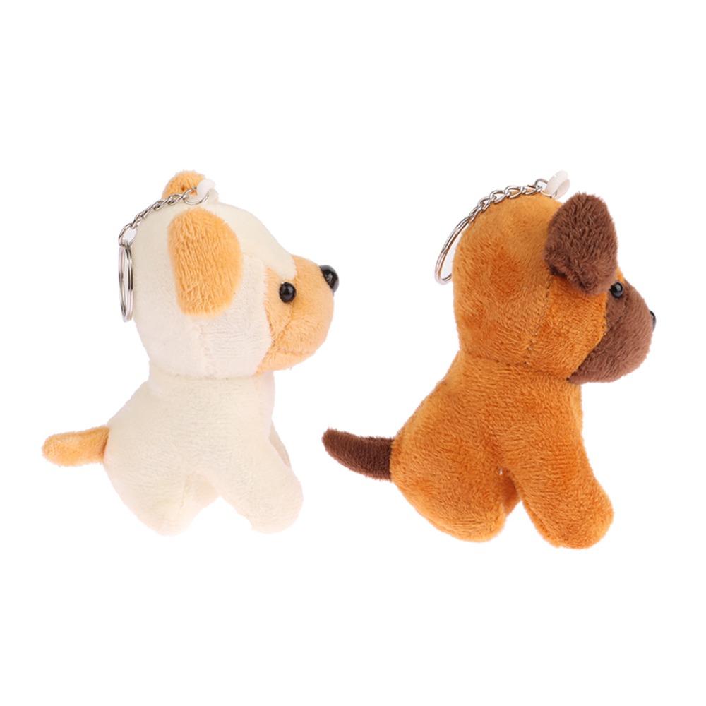 Cartoon Wolfhound Plush Toy Keychain Plush Doll Wolf Dog Stuffed Doll Key Ring  Backpack Pendant