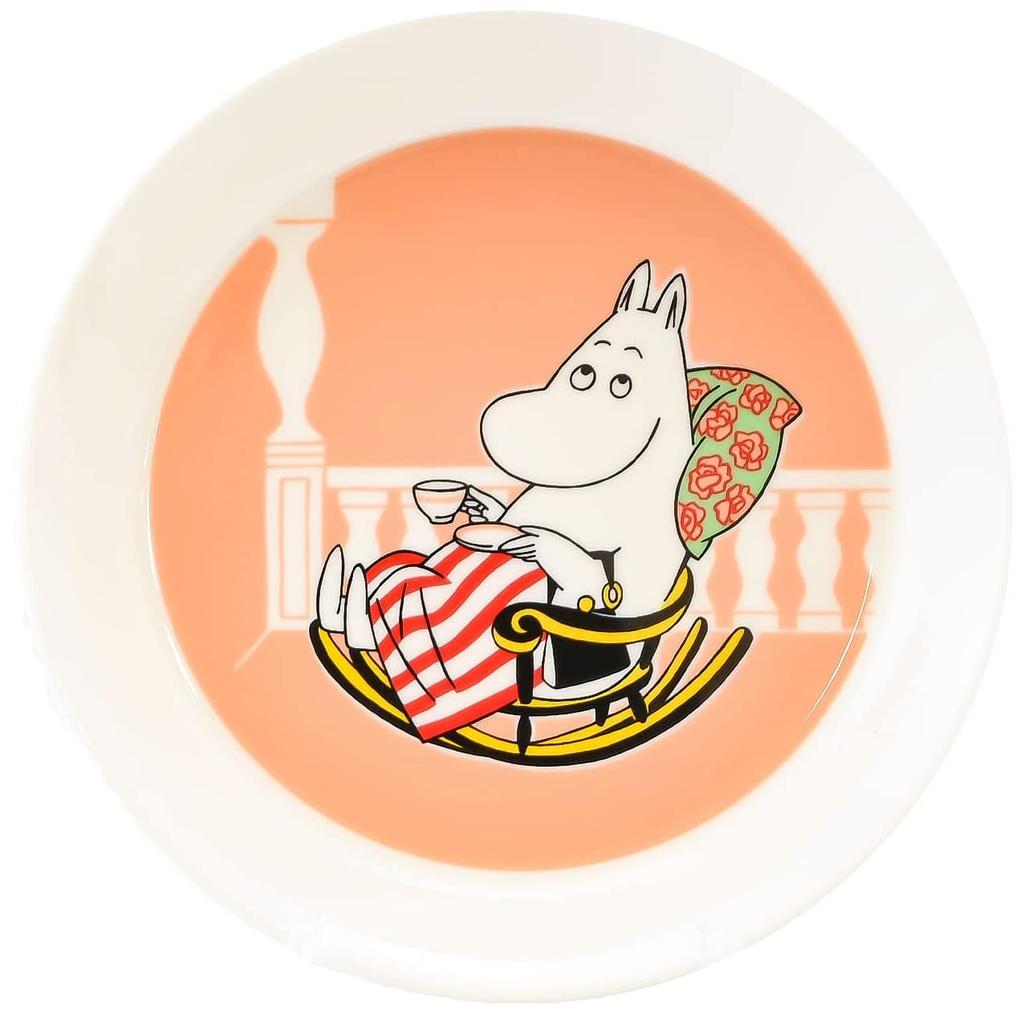 Arabia Moomin Classic Collection Moominmamma Marmalade Plate, 19cm, 1057215 [Parallel Import]