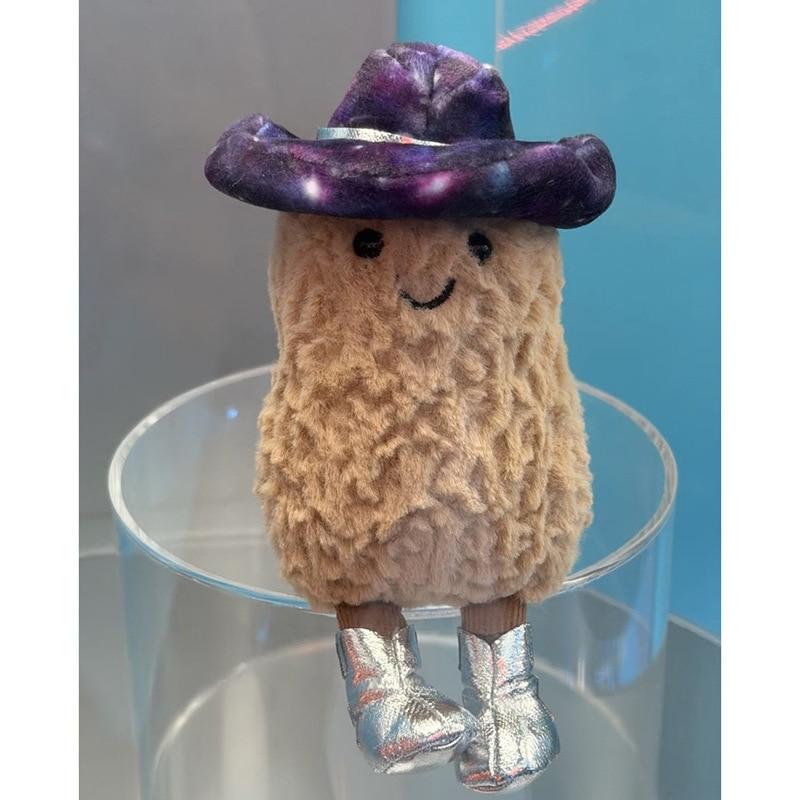 Nocciolina Spaziale 17cm Peluche Astronauta Nocciolina Bambola Morbida Imbottita Regalo Spaziale per Bambini