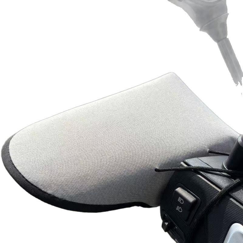 Summer electric vehicle sunscreen gloves thickened protective gloves motorcycle winter warm grips cycling gloves