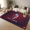 Personalized Crystal Velvet Carpet Bologna FC Pattern Non Slip Floor Rug