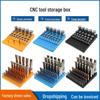 CNC Black Drill Bit & Reamer Storage Box Tool Holder