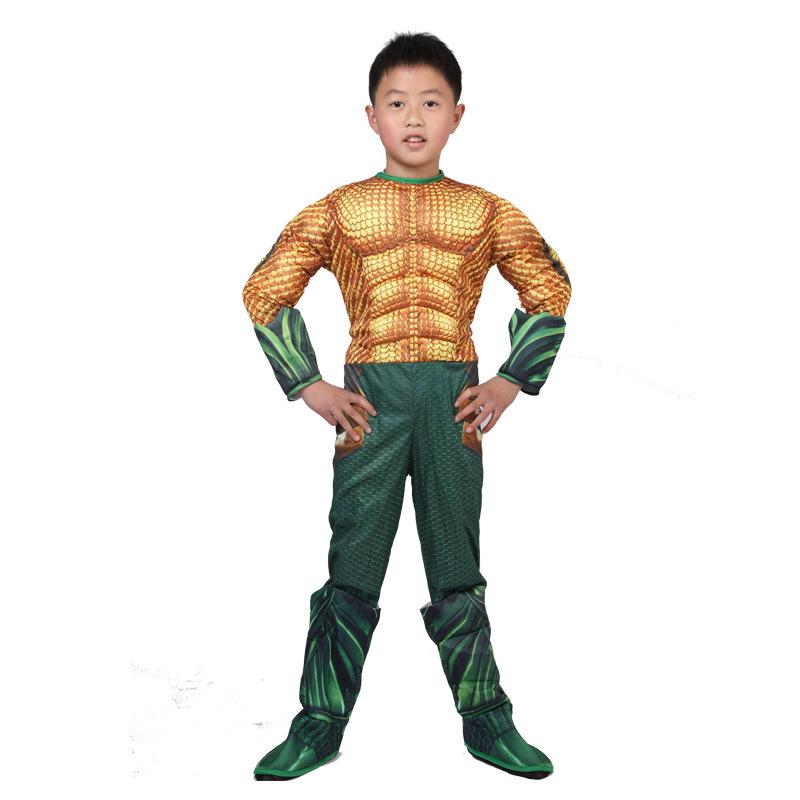Children's Halloween Cosplay Costumes: Thor, Spider-Man, Venom, King Kong, Hulk.