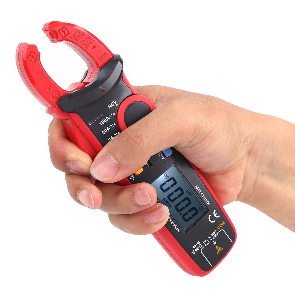 UT210E Handheld Digital Clamp Meter Multimeter Voltage Current Tester with VFC Function