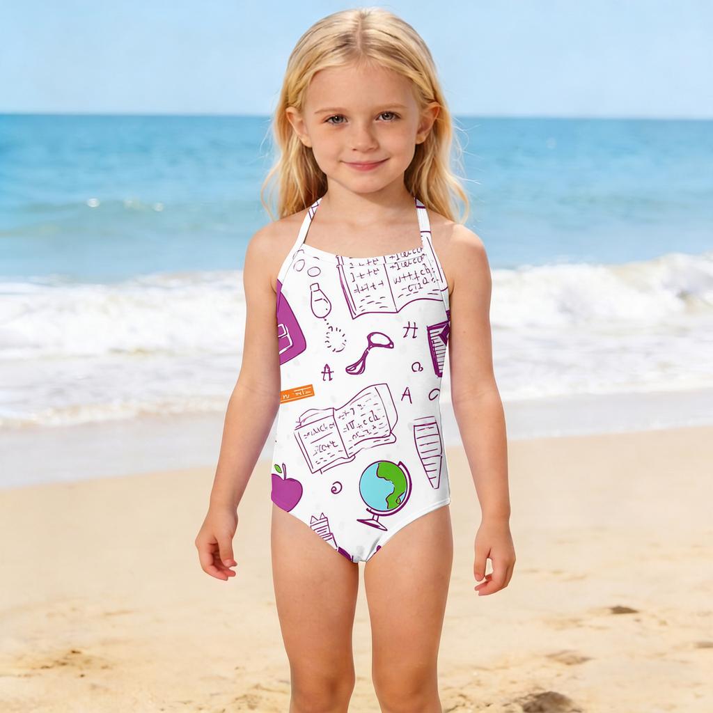 Girls' Bikini Set - Teen Swimwear Separate Swimsuit Teen Swimwear Swimsuit For Girls