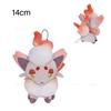 6 Styles Zorua Hisuian Zorua Shiny Plush Toy Keychain Stuffed Toys High Quality Birthday Gifts
