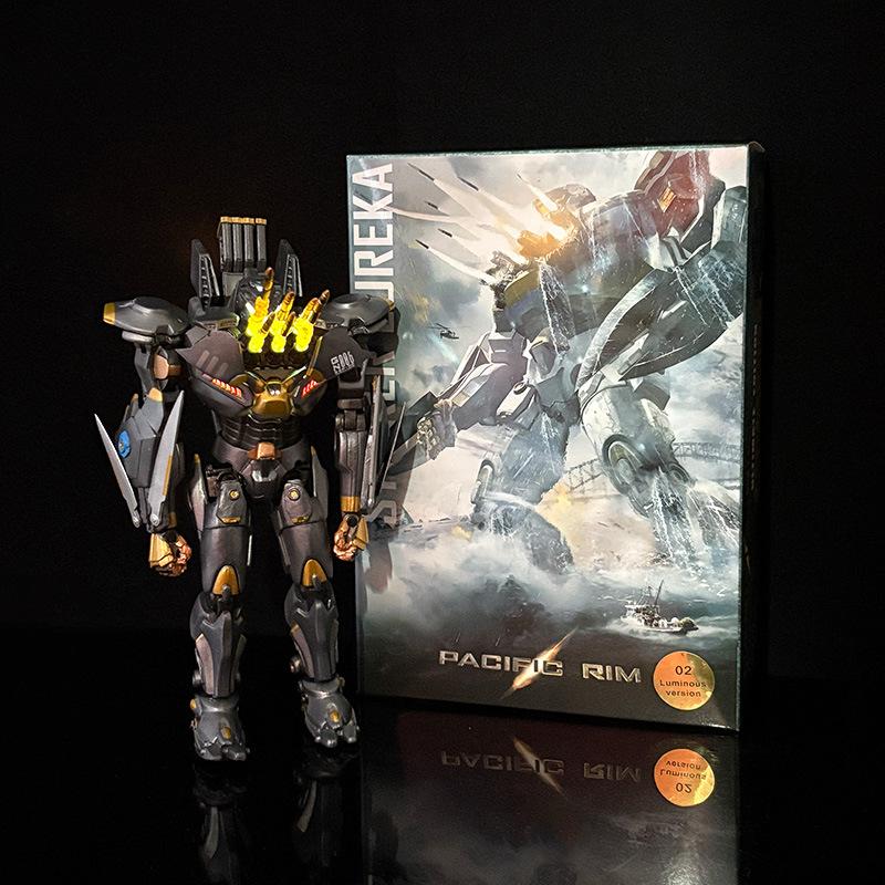 Pacific Rim Striker Eureka Jaeger Action Figure, Australian Armor, Multi‑Articulated Joints Collectible Robot Toy Gift