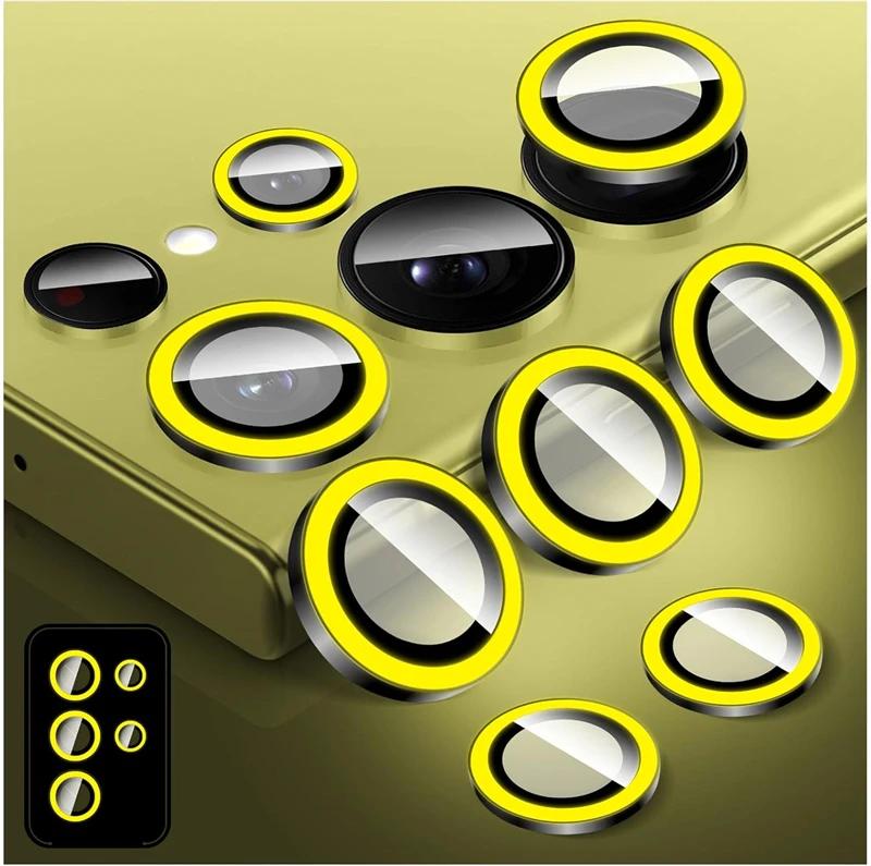 Night Light Luminous Camera Lens Protector for Samsung Galaxy S25 S24 S22 Ultra S23 Plus S25Ultra S25+  Lens Film Accessories
