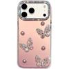 Japan and Korea IMD for iPhone17Promax Mobile Phone Case Apple 16Pro Pearl 15Pro Butterfly Case