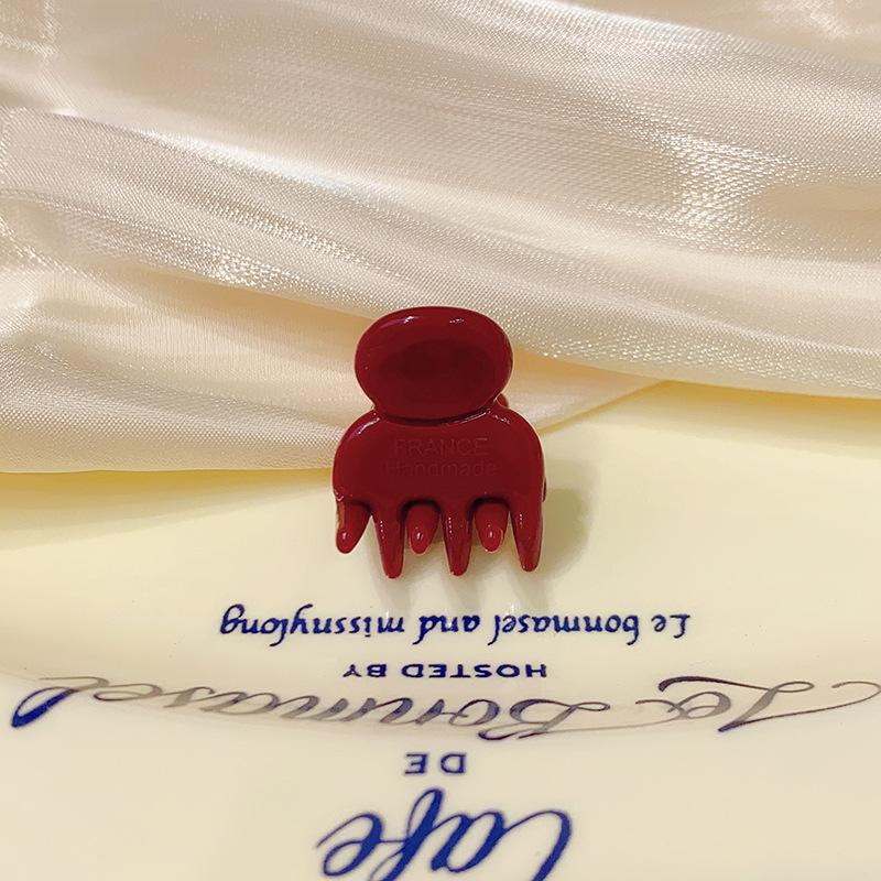 

Модные женские маленькие когти для волос, крабовые зажимы, корейские мини-заколки для волос с уксусной кислотой, заколки для волос для женщин, аксессуары для волос, головной убор