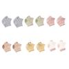 3/6 Pairs Kids Knee Pads Thick Padding Impact Protection Elastic Fit Comfortable for Baby Learning to Walk