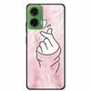 Silicone Painted Cover For Motorola Moto G35 G55 Case Luxury Animal TPU Silicone Soft Back Cover For G55 5G Black Bumper MotoG35