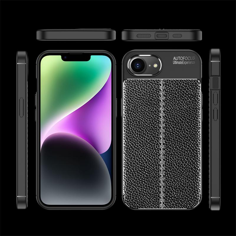 For iPhone 16e Case Cover iPhone 16e Capas Shockproof Armor Phone Back Bumper Soft TPU Leather For Fundas iPhone 16e iPhone16e