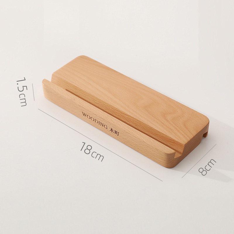 Universal Wooden Phone & Tablet Stand - Black Walnut & Beech Wood