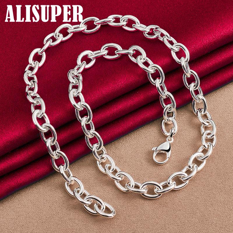 925 Sterling Silver 18 Inch Original Basic Chain Necklace Jewelry