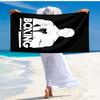 Ultra Soft Beach Towel with boxing Theme,Ideal for Pool,Camping, Diving,Perfect Travel Essential, Vibrant Beach Towel.