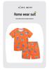 European & American Children's Casual Summer 2-Piece Home Wear Set: Fashion Shorts for Boys