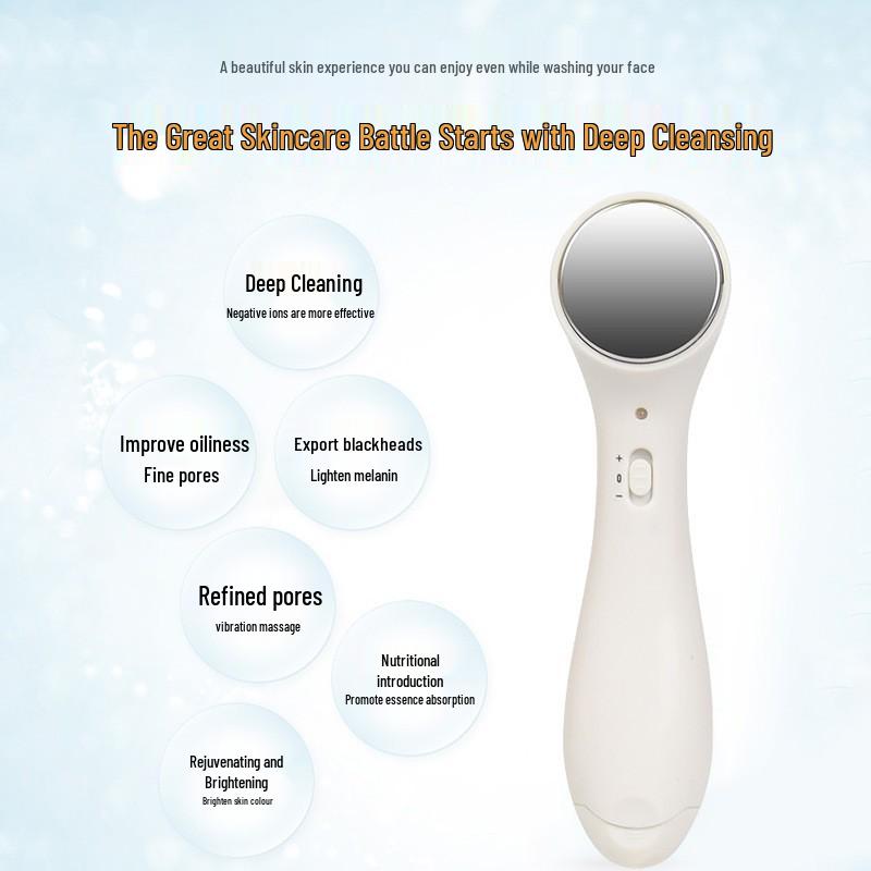 Handheld Portable Facial Massage & Skin Cleansing Beauty Instrument