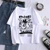 New Men Women Cartoon T-Shirts Harajuku Kawaii Cat Printed Short Sleeve Tees Couple Streetwear Clothes Y2K Tops Graphic T Shirts