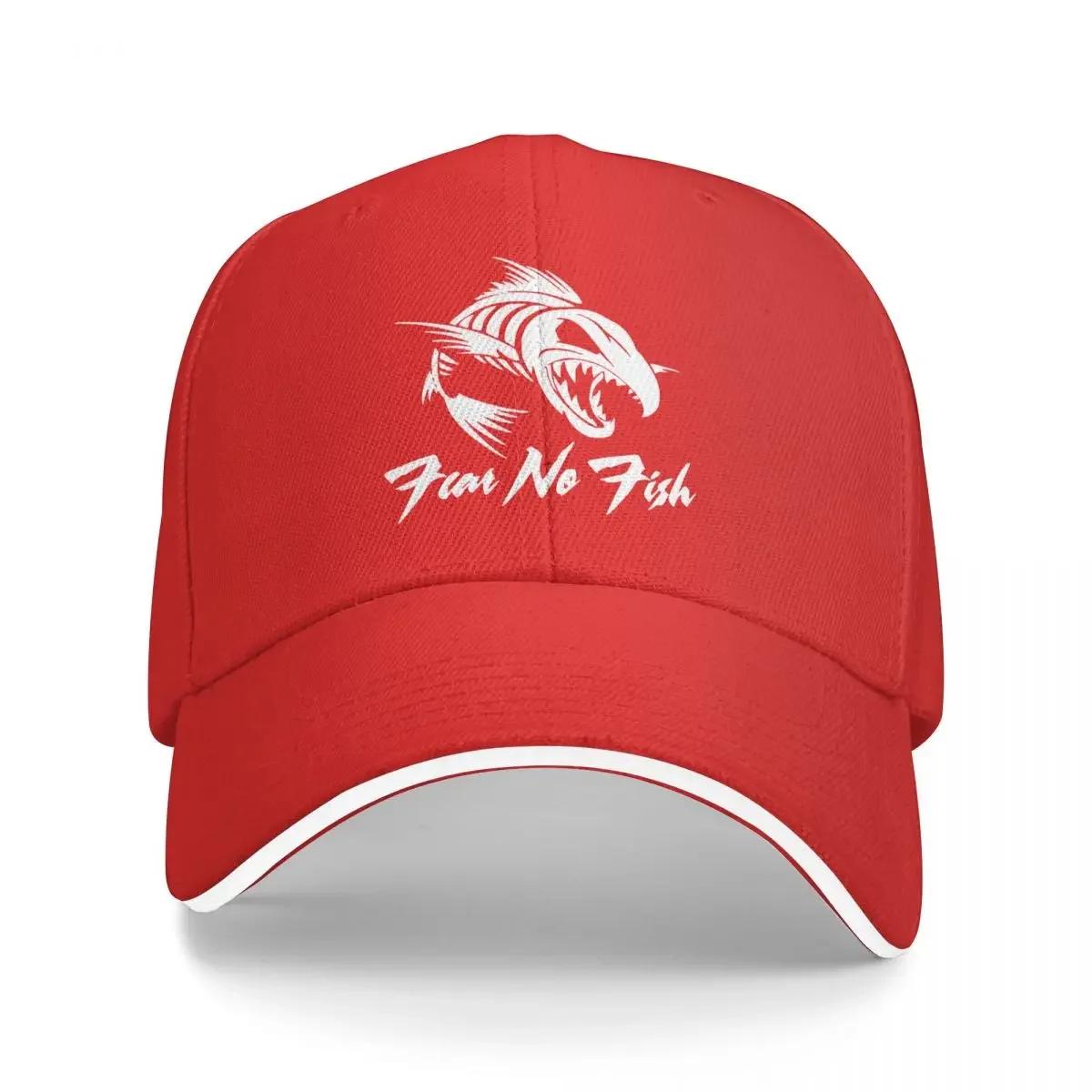 

Abu Garcia Fear No Fish Trucker Cap Snapback Hat for Unisex Baseball Unisexs Hats Caps for Logo One Size