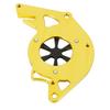 F FIERCE CYCLE Sprocket Cover Front Chain Guard Engine Cover Replacement CNC Aluminum Motorcycle Parts Compatible with Honda MSX125 Gold Tone