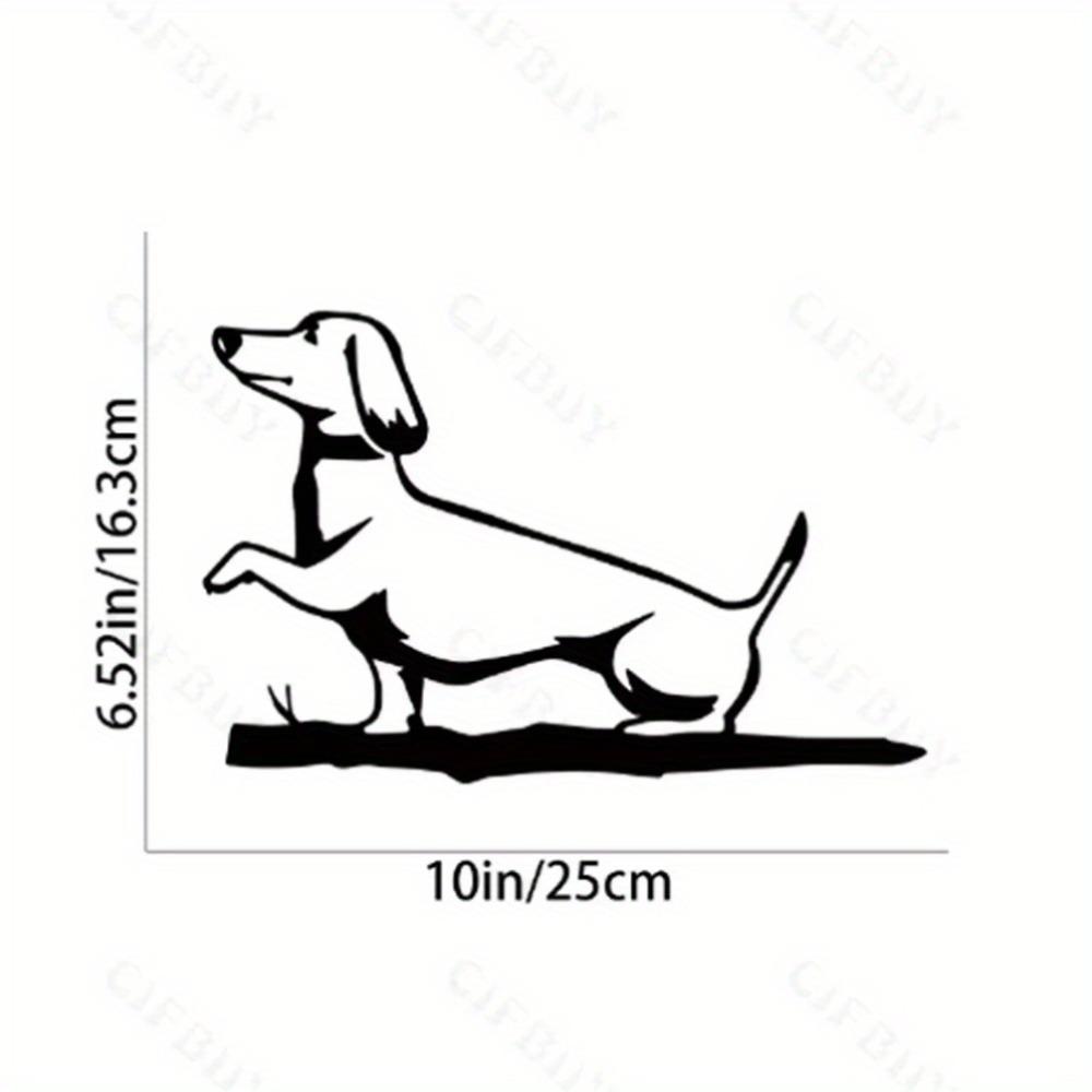 Steel Silhouette Wall Art Bird Dog Dragon Fairy Outdoor Metal Sculpture Decor
