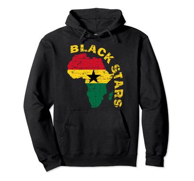 Blackstars of Ghana African Soccer Hoodie