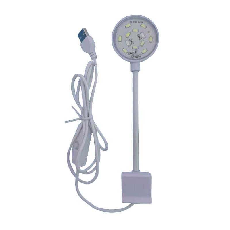 5W Aquarium USB LED Licht Mini Klemmleuchte Mit Verstellbarem Schlauch Meerwasser Aquarien Korallenbecken Aquarium