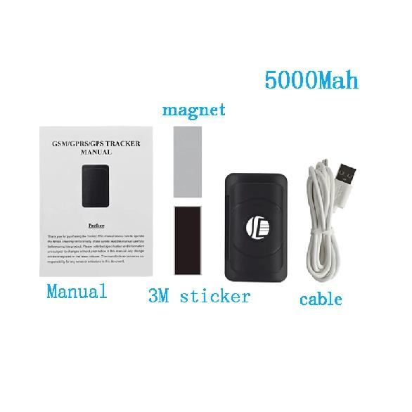 DAGPS Tracker TK600 10days Standby Time Portable mini GPS 1500mah Battery Hidden GPS Tracker With Magnet For Car Kids Personal
